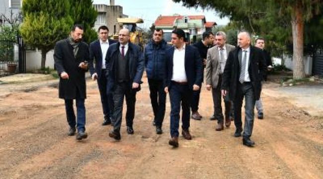 Büyükşehir'in Urla’daki çalışmaları hız kesmiyor