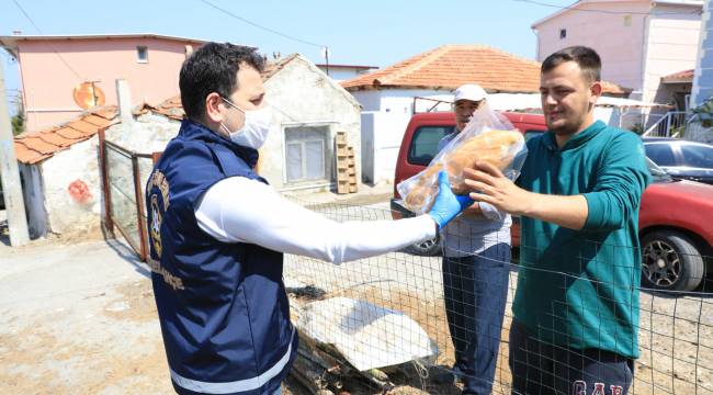 Güzelbahçe Belediyesi’nden 13 bin ücretsiz ekmek