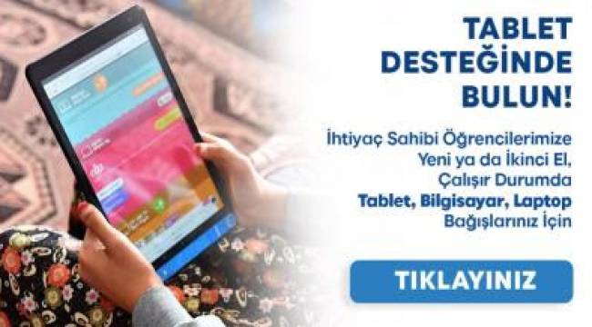 Başkan Soyer’den “askıda tablet” kampanyası