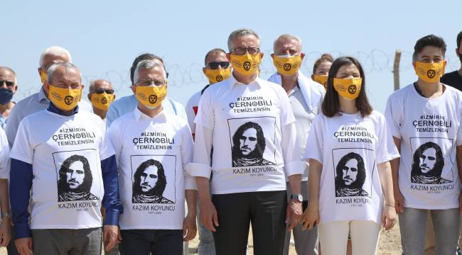 İzmir’in Çernobili’nde Kazım Koyuncu anıldı!