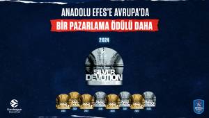 Anadolu Efes Spor Kulübü’ne Avrupa’dan bir pazarlama ödülü daha! 