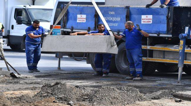 Otogar önünde geri sayım başladı