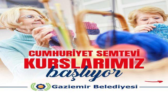 Semtevlerinde kurs kayıtları başladı