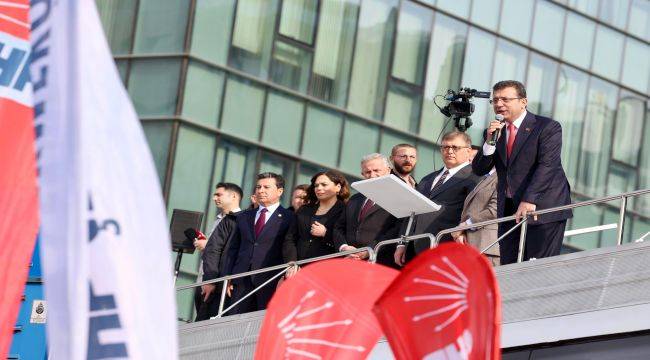  Başkan Tugay Ekrem İmamoğlu’nu Yalnız Bırakmadı