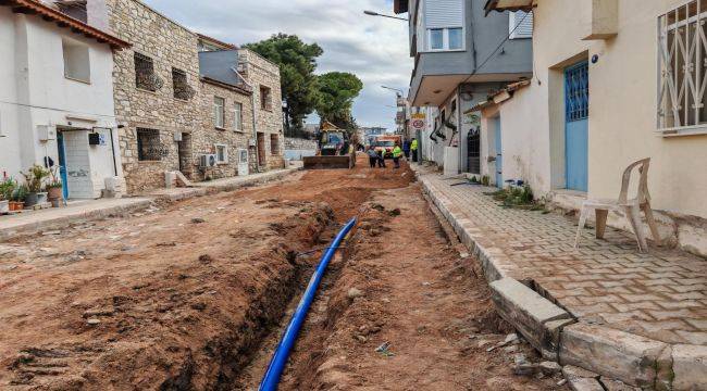 Urla’nın İki Mahallesine Yeni İçme Suyu Hattı