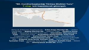 Trafikte Cumhurbaşkanlığı Türkiye Bisiklet Turu Düzenlemesi