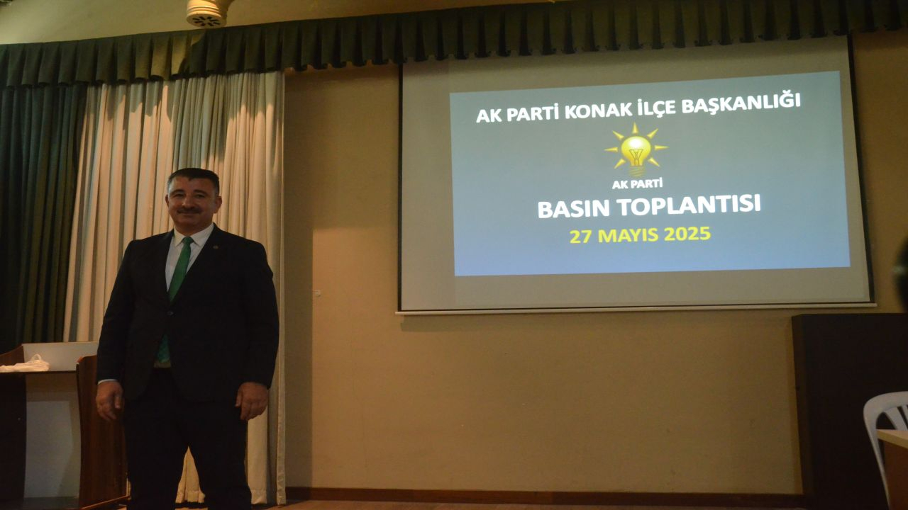 Ak Parti Konak İlçe Başkanlığı, Konak Belediyesi’nden Memnun Değil