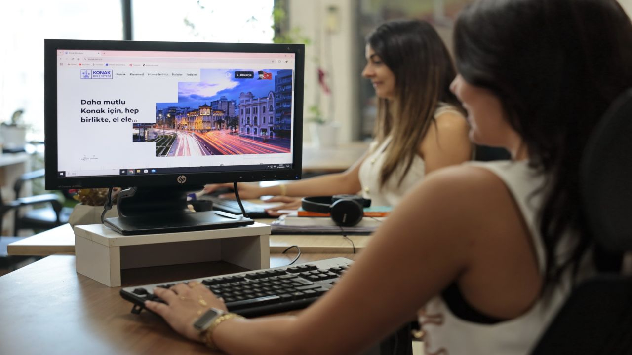 Konak Belediyesi’nin web sitesi yeni yüzüyle hizmette