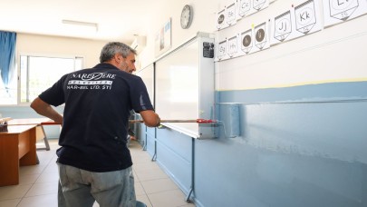 Narlıdere Belediyesi'nden okullara bakım desteği