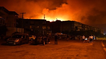 Yangınla mücadele devam ediyor