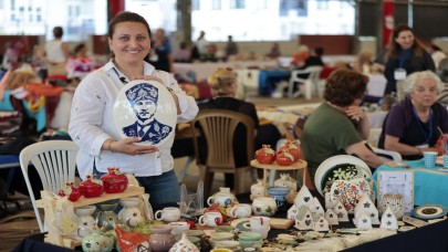 Konak’ın el emeği pazarı hayatlara dokunuyor