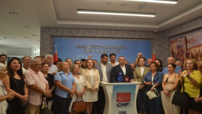 CHP İl Başkanlığı’nda tepkiler devam ediyor