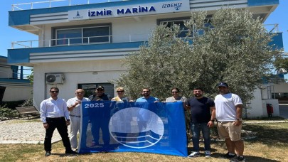 İzmir Marina’ya Mavi Bayrak