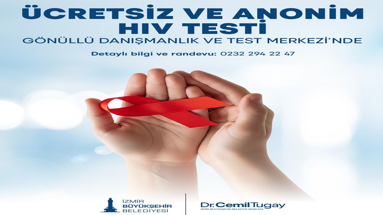 Büyükşehir’den yurttaşlara HIV testi desteği