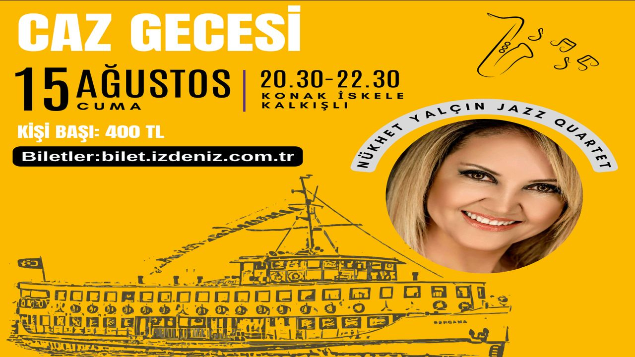 Cazın ritmi İzmir Körfezi’nde yankılanacak