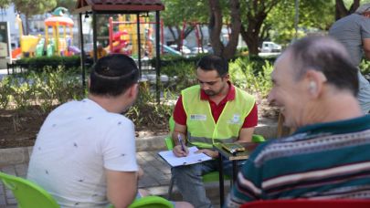 Konak İletişim Merkezi ekipleri sahada