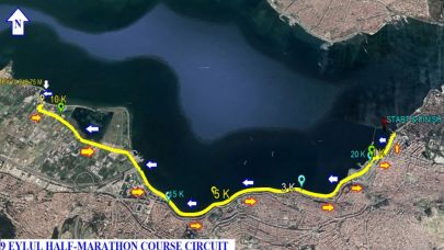 9 Eylül Yarı Maratonu için kayıt zamanı