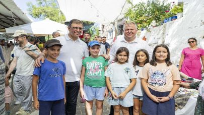 Başkan Tugay, Oyuk Festivali'nde yurttaşlarla buluştu