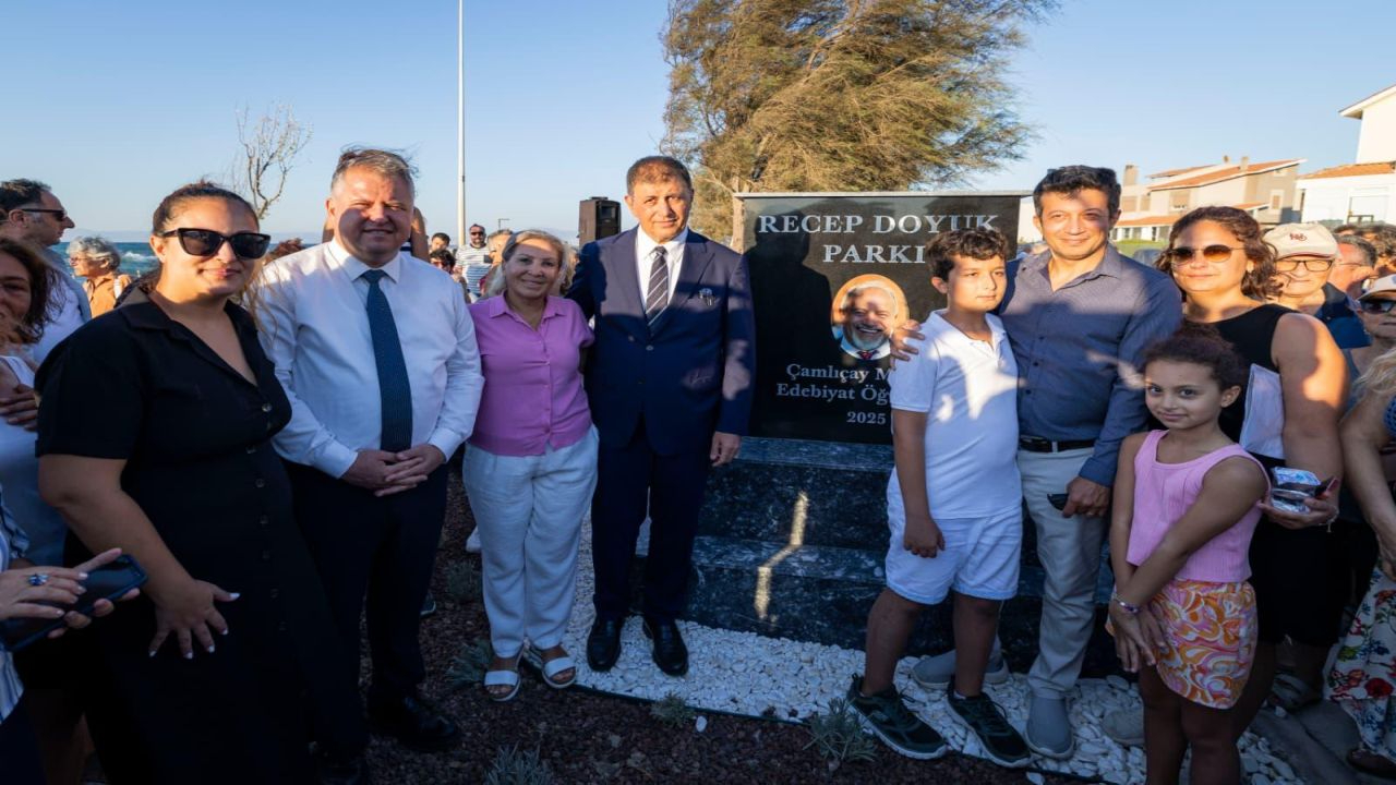 Yenilenen Recep Doyuk Parkı açıldı