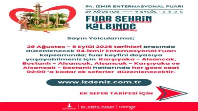 Toplu ulaşıma İEF ayarı