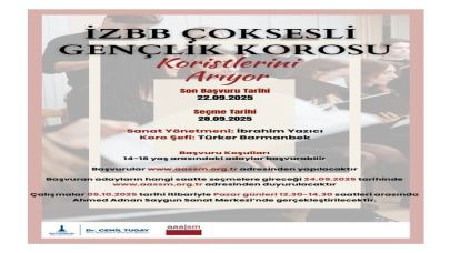 Korist, tenor ve bas korist alımı