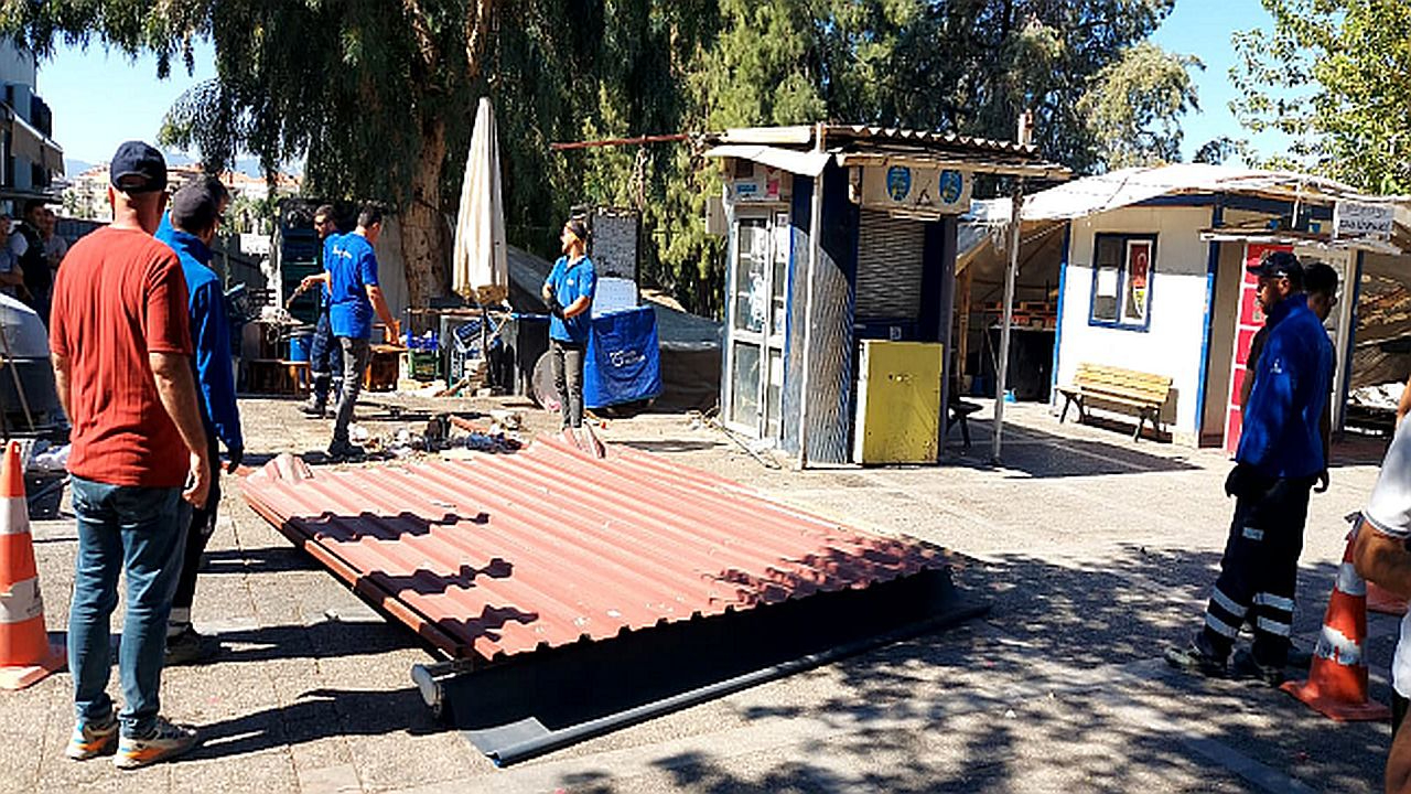 İşgalci işletmelerin tahliyesine başlandı