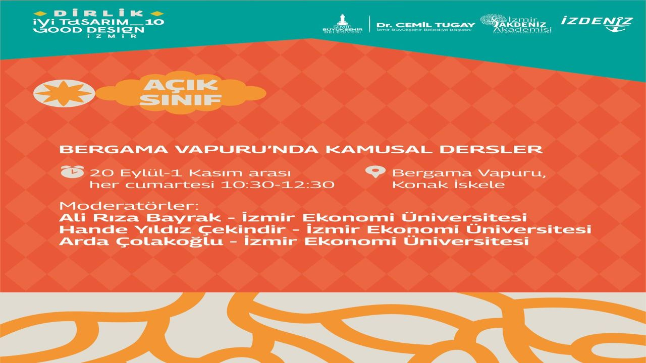 İyi Tasarım/Good Design İzmir_10’a doğru ilk durak