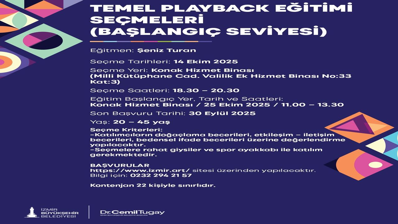 Büyükşehir’de yeni sanat eğitimi dönemi başlıyor