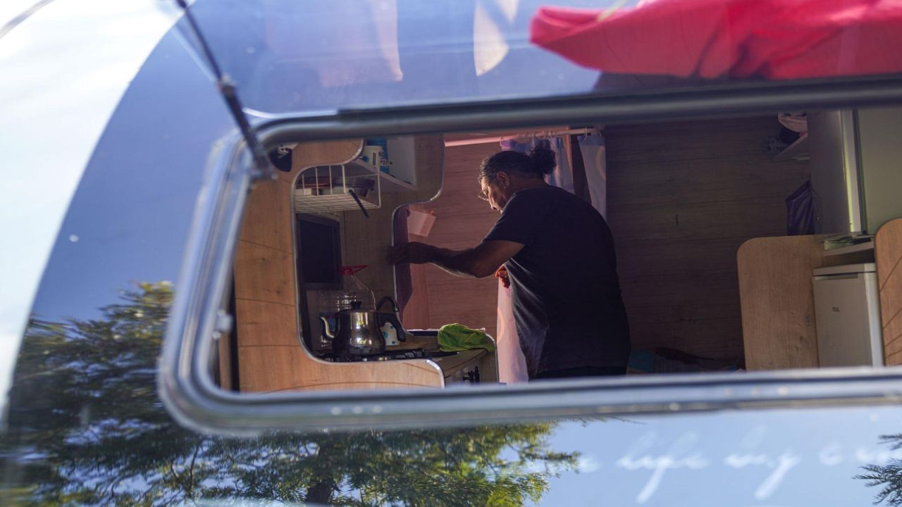 Karavancıların tercihi İnciraltı Karavan Parkı