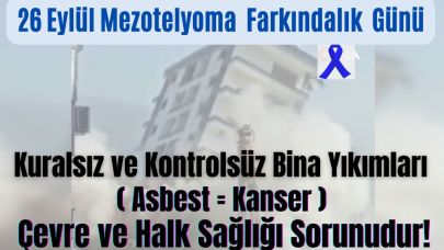 26 Eylül Mezotelyemo Farkındalık Günü