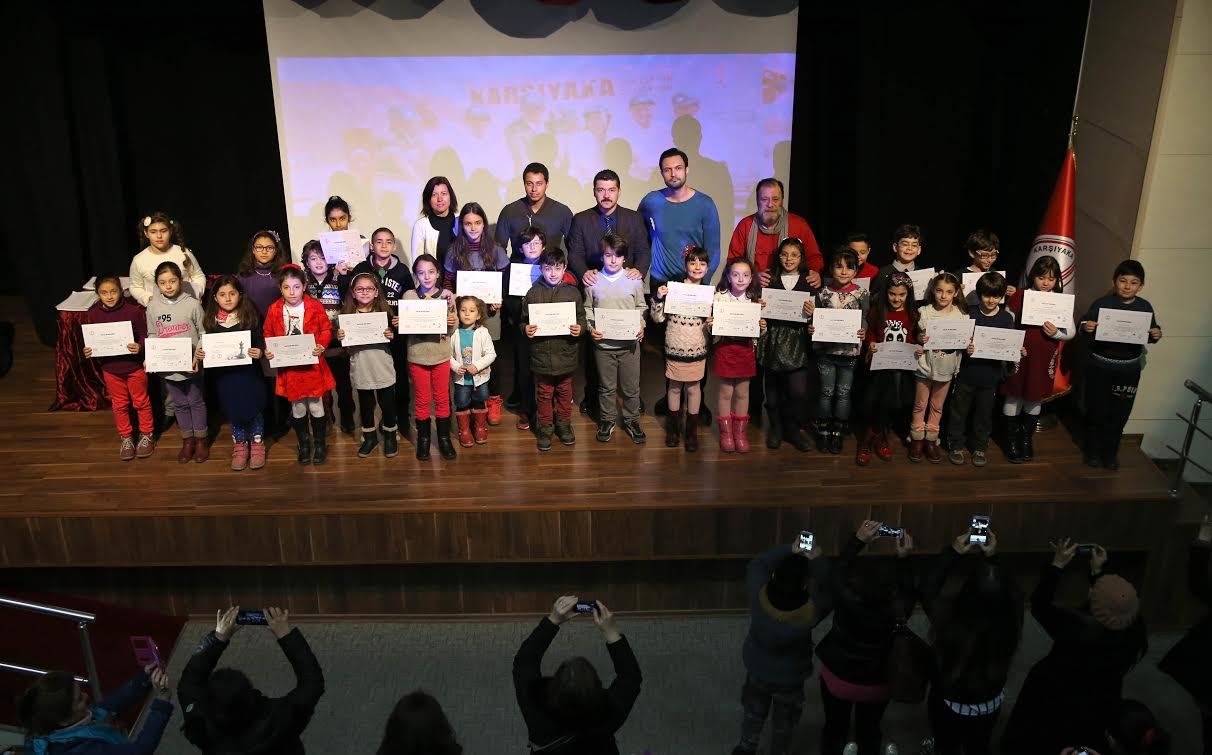 Çocuk Kulübü’nde sertifika heyecanı