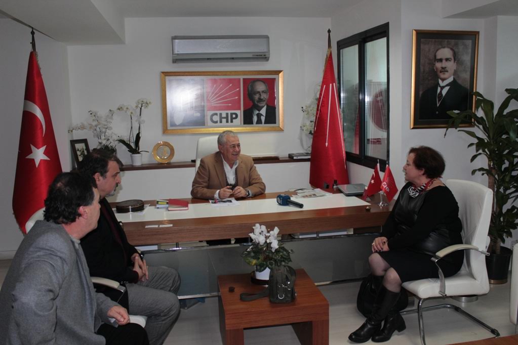 CEMİYET'TEN CHP İZMİR'E ZİYARET