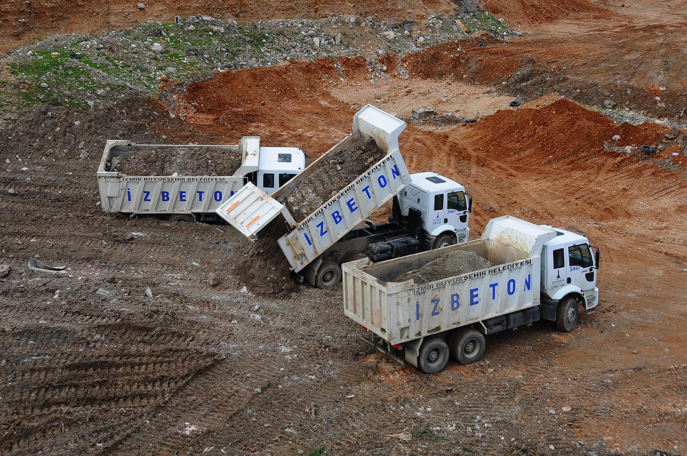 GPS’i olmayan kamyonlar moloz taşıyamayacak