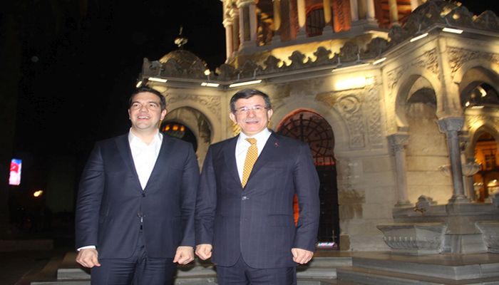 Davutoğlu ile Çipras'ın mini İzmir turu