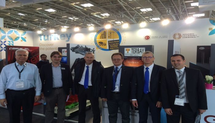 TERBAY BAUMA 2016 FUARI‘NA ÇIKARMA YAPTI