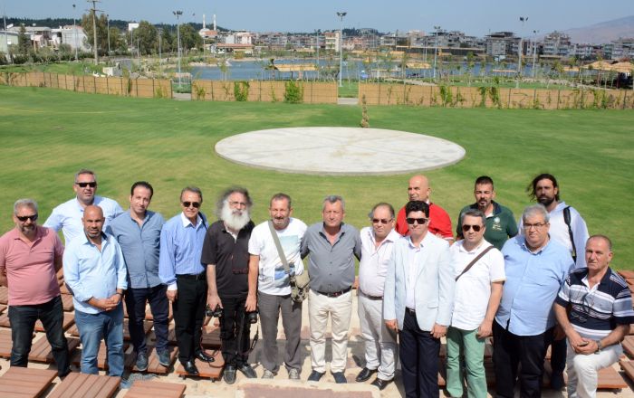 Başkan Şahin Gölpark Menemen’i tanıttı