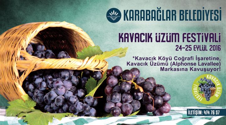 Kavacık Üzüm Festivali 24-25 Eylül’de