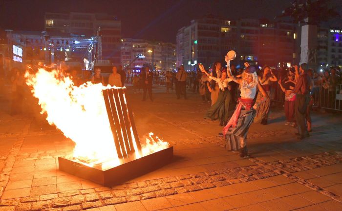 İzmir baharı böyle karşıladı