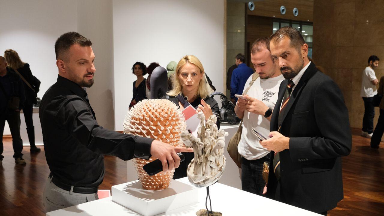 “2. Uluslararası Seramiğin Genç İzleri” Sergisi Sanatseverlerle Buluştu