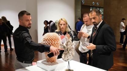 “2. Uluslararası Seramiğin Genç İzleri” Sergisi Sanatseverlerle Buluştu