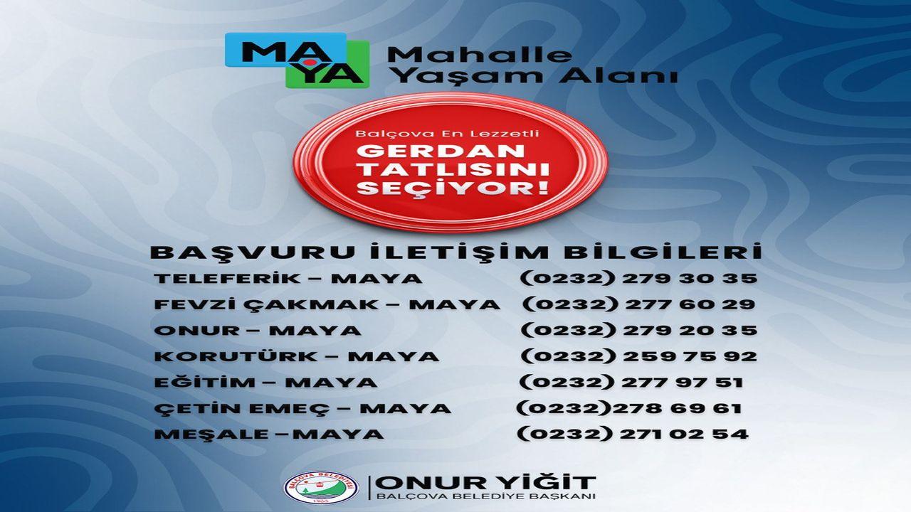 Balçova’da Gerdan Tatlısı Yarışı