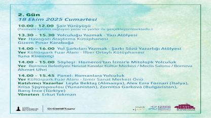 İzmir Uluslararası Edebiyat Festivali, edebiyat dünyasını buluşturacak