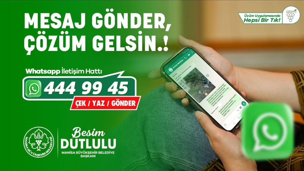 “Mesaj Gönder, Çözüm Gelsin!”
