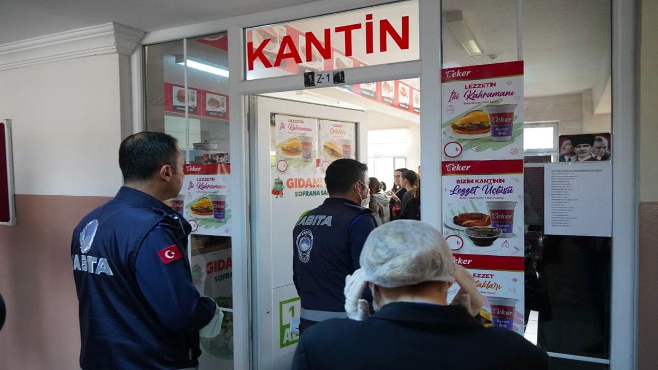Çeşme’de market ve kantinlere denetim