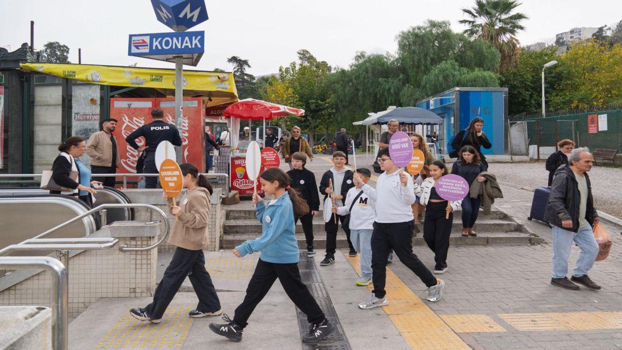 İzmir’de çocukların sesi var