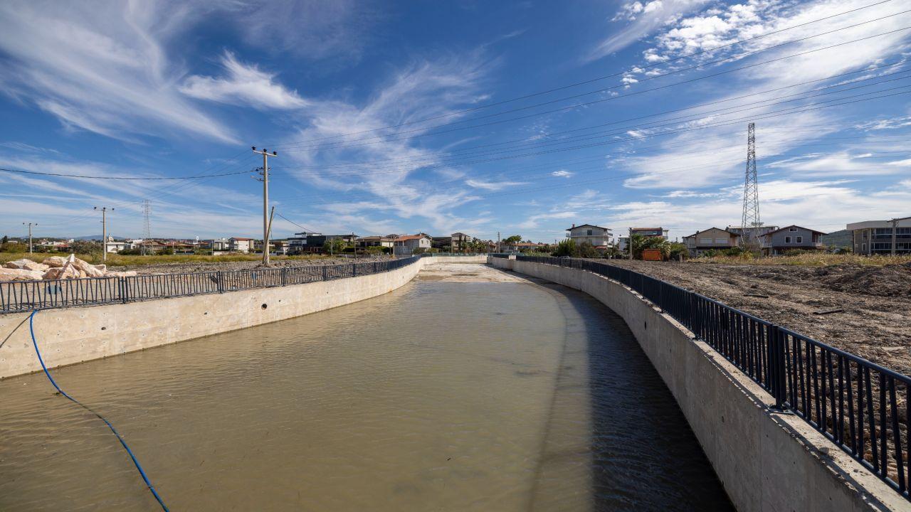 Yarımada’daki derelerden 100 bin ton malzeme çıkarıldı