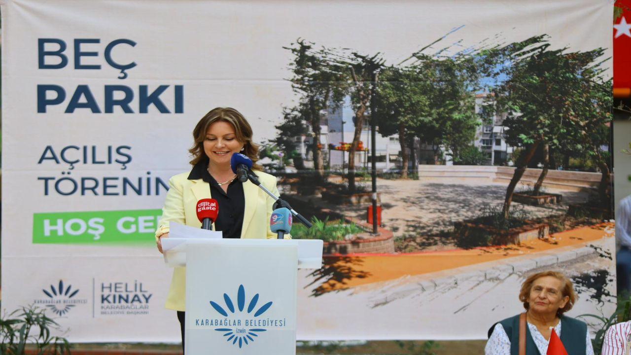 Yenilenen Beç Parkı Karabağlar’a yakıştı