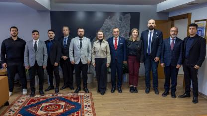 Başkan Mutlu, Zafer Partisi Heyetini Ağırladı