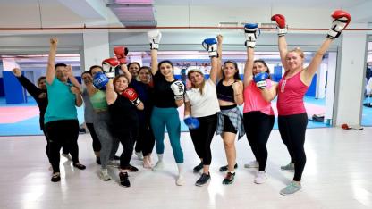 Bayraklı’da Kadınlara Ücretsiz “Tae-Bo” Dersleri Başladı