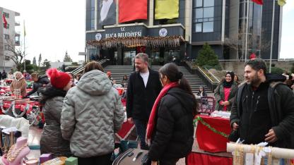 Buca’da dayanışma ve alışveriş bir arada